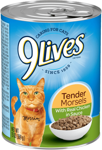 9Lives Tender Morsels With Real Chicken In Sauce
